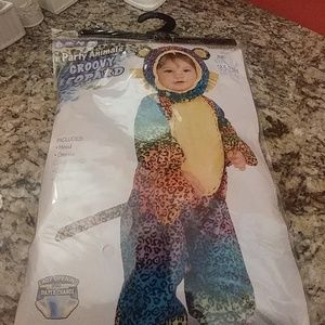 *Infant Halloween Costume Groovy Leopard